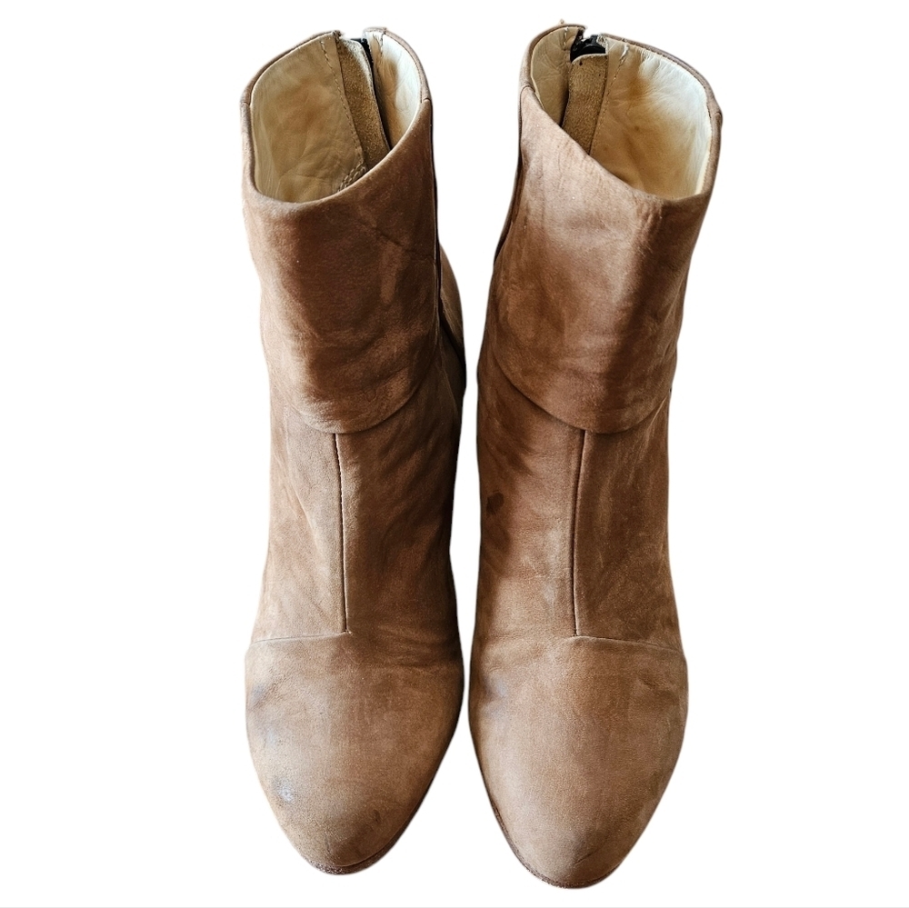 Rag & Bone Newbury Leather Ankle Contemporary Boots Camel Tan Size EU 39.5 - Picture 5 of 16